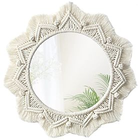 BOHO fali tükör - 50 cm, Tutumi