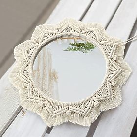 BOHO fali tükör - 50 cm, Tutumi